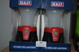 Two Sealey LED Lanterns