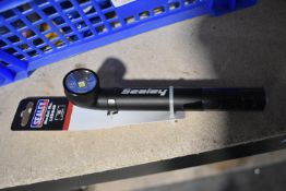 Two Sealey Magnetic LED Pocket Lights