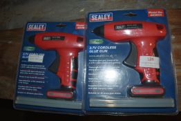 Two Cordless Glue Guns