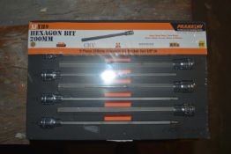Franklin 9pc 200mm Hex Bit Socket Set 3/8