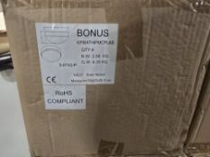 Twelve Satin Nickel Bonus Ceiling Lights IP44