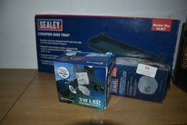Sealey Copper Side Tray, Head Light, and Extension