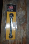 Siegen 4-in-1 Reversible Ratchet Ring Spanner