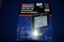 Sealey LED Floodlight with PIR Sensor