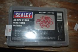 Sealey 600pc Fibre Washer Set