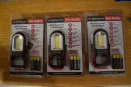 Three Star Buddy LED Work Lights