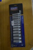 Sealey 12pc 3/8