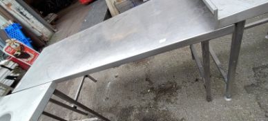 Stainless Steel Preparation Table 175x60cm