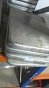 *Four Aluminium Grundy Trays