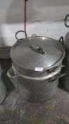 *Aluminium Bain Marie Pot