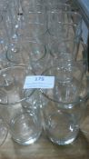 Eighteen Half Pint Glasses