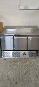 Triple Door Refrigerated Preparation Unit