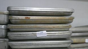 *Five Aluminium Grundy Trays