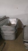 *Four Aluminium Storage Tins (no lids)
