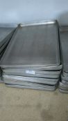 *Nine Aluminium Trays