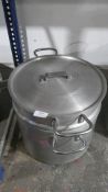 *Aluminium Bain Marie Pot
