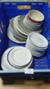 Quantity of Assorted Plates and Bowls