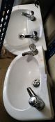 Two Ceramic Basins
