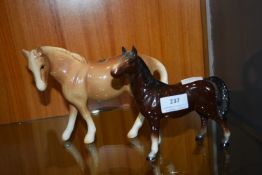 Two Horses by Trentham