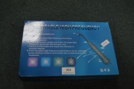 Portable High Frequency Skin Treatment Device