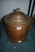 Copper Coal Box