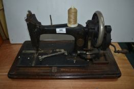 Vintage Manual Sewing Machine