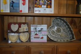Heart Shaped Baking Moulds and Ramekins