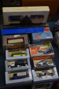 Assorted Diecast Vehicles Including Advertising Tr