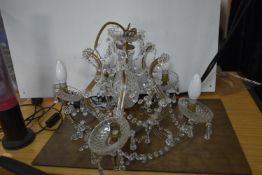 Glass Crystal Drop Chandelier