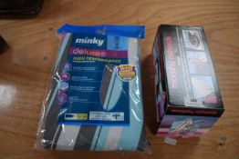 Morphy Richards Electric Iron and a Minky Ironing