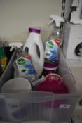 Box of Assorted Cleaning Products