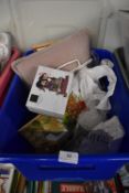 Mixed Lot Including Photo Frame, Notepads, China Mug, etc. (crate not included)