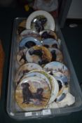 Decorative Wall Plates Including Labradors