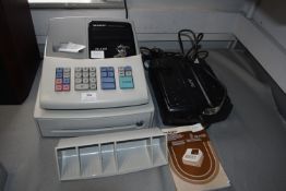 Sharp XEA102 Electronic Cash Register plus APC Bac