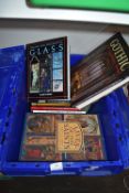 Books on Stained Glassed Windows and Cathedrals etc. (crate not included)