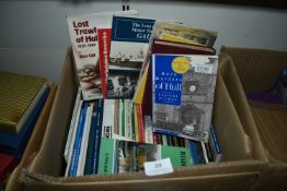 Box of Assorted Books Including Hull Local History