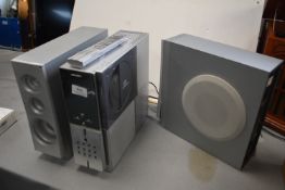 Bush Audio System with Vertical CD Player