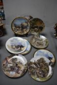 Decorative Wall Plates by Royal Doulton etc.