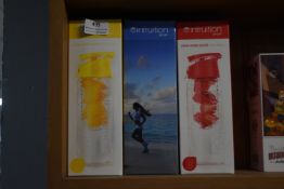Three Infruition Sports Water Bottle