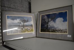 Pair of Framed Photographs of the Pennines