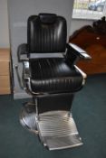 Chrome & Leather Vintage Barbers Chair
