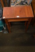Small Pine Single Drawer Telephone Table