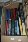 Box of Assorted Books Including History, Reference