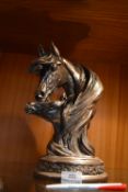 Two Horse Head Sculpture
