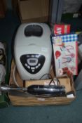 Morphy Richards Bread maker, George Foreman Grill,