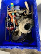 Quantity of Assorted Tools and Cables (box not included)