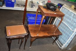 *Two Coffee Table, Nest of Two Table, and a CD Pla