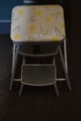 1960's Folding Step Stool