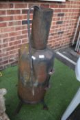 Gas Bottle Chimenea