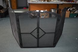 Folding Fire Screen